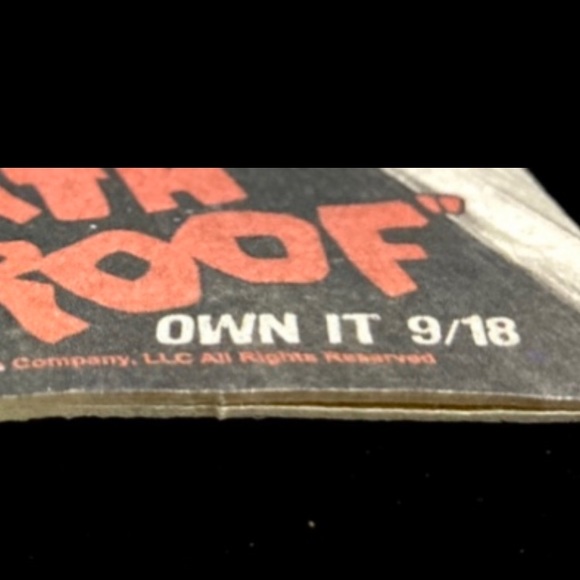 RARE PROMO 2007 Quentin Tarantino "DEATH PROOF" Movie Promotional Hanging Card - Picture 9 of 11